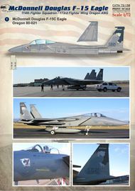  Print Scale Decals  1/72 McDonnell F-15C/F-15D Eagle Oregon ANG PSL72158