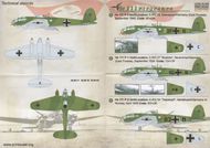  Print Scale Decals  1/72 Heinkel He 111 PSL72163
