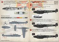  Print Scale Decals  1/72 Bf.110 Nightfighter and Interceptor-Aces PSL72169