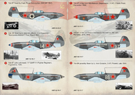  Print Scale Decals  1/72 Yak-9 PSL72190