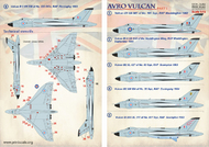  Print Scale Decals  1/72 Avro Vulcan B.1/B.2 Part-1 PSL72252