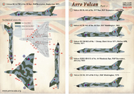  Print Scale Decals  1/72 Avro Vulcan B.2/K.2 Part-2 PSL72256