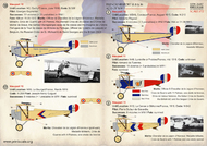  Print Scale Decals  1/72 French Nieuport Ni.10/Ni.11/Ni.16 PSL72257