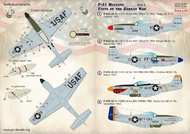  Print Scale Decals  1/72 North-American F-51 Mustang Korean War PSL72261
