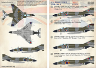  Print Scale Decals  1/72 McDonnell-Douglas FGR.2 Phantom II Part-1 PSL72280