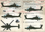  Print Scale Decals  1/72 McDonnell-Douglas AH-64 Apache PSL72282