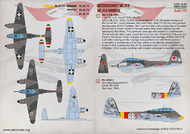  Print Scale Decals  1/72 Messerchmitt Me.210Ca-1 and Me.410A-1/Me.410B PSL72298