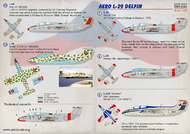 Aero L-29 Delfin: 1. L-29. Serial: 104. Air F #PSL72318