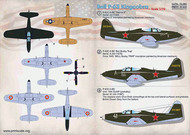 Print Scale Decals  1/72 Bell P-63 Kingcobra PSL72354