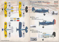  Print Scale Decals  1/72 Curtiss SOC Seagull Part 2 PSL72357