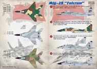 Mikoyan MiG-29 'Fulcrum'1. MIG-29 (9-12) part: 1 #PSL72407