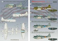  Print Scale Decals  1/72 Douglas SBD Dauntless & A-24 Banshee in combat Part 2 PSL72412