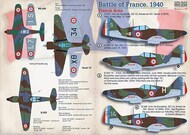  Print Scale Decals  1/72 Battle of France 1940 PSL72413
