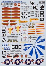  Print Scale Decals  1/72 Grumman E-2C Hawkeye Part-2 PSL72433