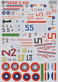  Print Scale Decals  1/72 SPAD S.XIII PSL72471