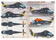  Print Scale Decals  1/72 Kaman Sea Sprite H-2 PSL72488