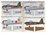  Print Scale Decals  1/72 Percival Provost T.51/521 PSL72491