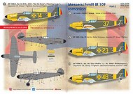  Print Scale Decals  1/72 Messerschmitt Bf.109 Roumains Part 2 PSL72508