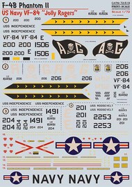 McDonnell F-4B Phantom II US NAVY VF-84 'Jolly Rogers' #PSL72519