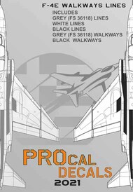  Procal Decals  1/32 McDonnell F-4E/RF-4E Phantom WALKWAYS PD32-102