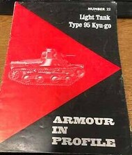  Profile Publications  Books Collection - Armour in Profile: Light Tank Type 95 Kyu-go PFPAIP22