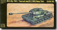  PST Models  1/72 IS-2 Soviet WW II Tank 1943 PST72002