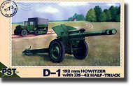  PST Models  1/72 Zis 42 Half Track with D-1 152mm Howitzer mod. 1943 PST72031
