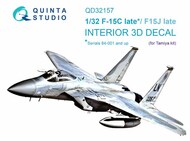 McDonnell F-15C Late/McDonnell F-15J late 3D-Printed & coloured Interior on decal paper OUT OF STOCK IN US, HIGHER PRICED SOURCED IN EUROPE #QTSQD32157