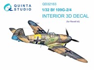 Interior 3D Decal - Bf.109G-2 Bf.109G-4 (REV kit) #QTSQD32163