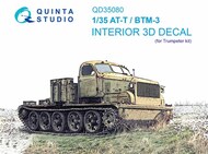  Quinta Studio  1/35 AT-T/BTM-3 3D-Printed & coloured Interior on decal paper QTSQD35080