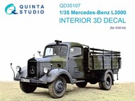 Interior 3D Decal - Mercedes-Benz L3000 (ICM kit) #QTSQD35107