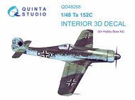 Interior 3D Decal - Ta.152C (HBS kit) #QTSQD48268
