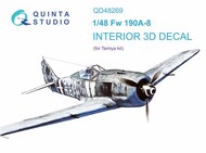 Interior 3D Decal - Fw.190A-8 (TAM kit) #QTSQD48269