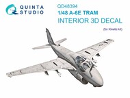  Quinta Studio  1/48 Interior 3D Decal - A-6E TRAM Intruder (KIN kit) QTSQD48394