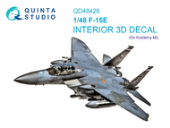 McDonnell F-15E Eagle 3D-Printed & coloured Interior on decal paper #QTSQD48426