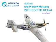 North-American P-51D/K 3D-Printed & coloured Interior #QTSQD48462