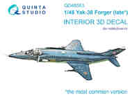 Yak-38 3D-Printed & coloured Interior on decal paper #QTSQD48563