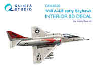 Douglas A-4M Skyhawk 3D-Printed & coloured Interior on decal paper #QTSQD48626