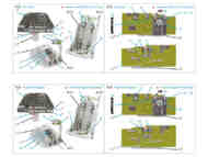 Lockheed P-38F Lightning 3D-Printed & coloured Interior on decal paper #QTSQD48640
