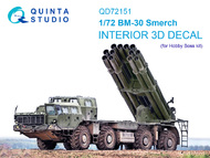 BM-30 Smerch 3D-Printed & coloured Interior on decal paper #QTSQD72151