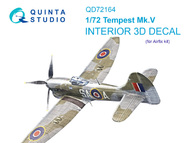 Hawker Tempest Mk.V 3D-Printed & coloured Interio #QTSQD72164