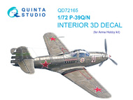 Bell P-39Q/N Airacobra 3D-Printed & coloured Interior #QTSQD72165