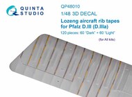 Lozenge rib tapes for Pfalz D.III/D.IIIa (All kits)* #QTSQP48010