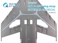 Quinta Studio  1/48 McDonnell F-4E/G Phantom wing strap OUT OF STOCK IN US, HIGHER PRICED SOURCED IN EUROPE QTSQP48017