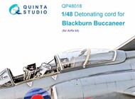  Quinta Studio  1/48 Blackburn Buccaneer [S.2B S.2C/D] canopy Detonating cord (Airfix) OUT OF STOCK IN US, HIGHER PRICED SOURCED IN EUROPE QTSQP48018