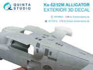  Quinta Studio  1/72 Kamov Ka-52 Exterior QTSQP72019