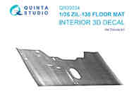  Quinta Studio  1/35 Soviet ZiL-130 floor mat QTSQR35034