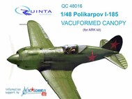  Quinta Studio  1/48 Vacuformed Canopy - Polikarpov I-185 (ARK kit) QTSQC48016
