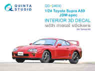  Quinta Studio  1/24 Toyota Supra A80 JDM-spec 3D-Printed & coloured Interior QTSQD24030R
