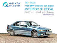 BMW 318i/320i E36 Sedan 3D-Printed & coloured Interior #QTSQD24035R